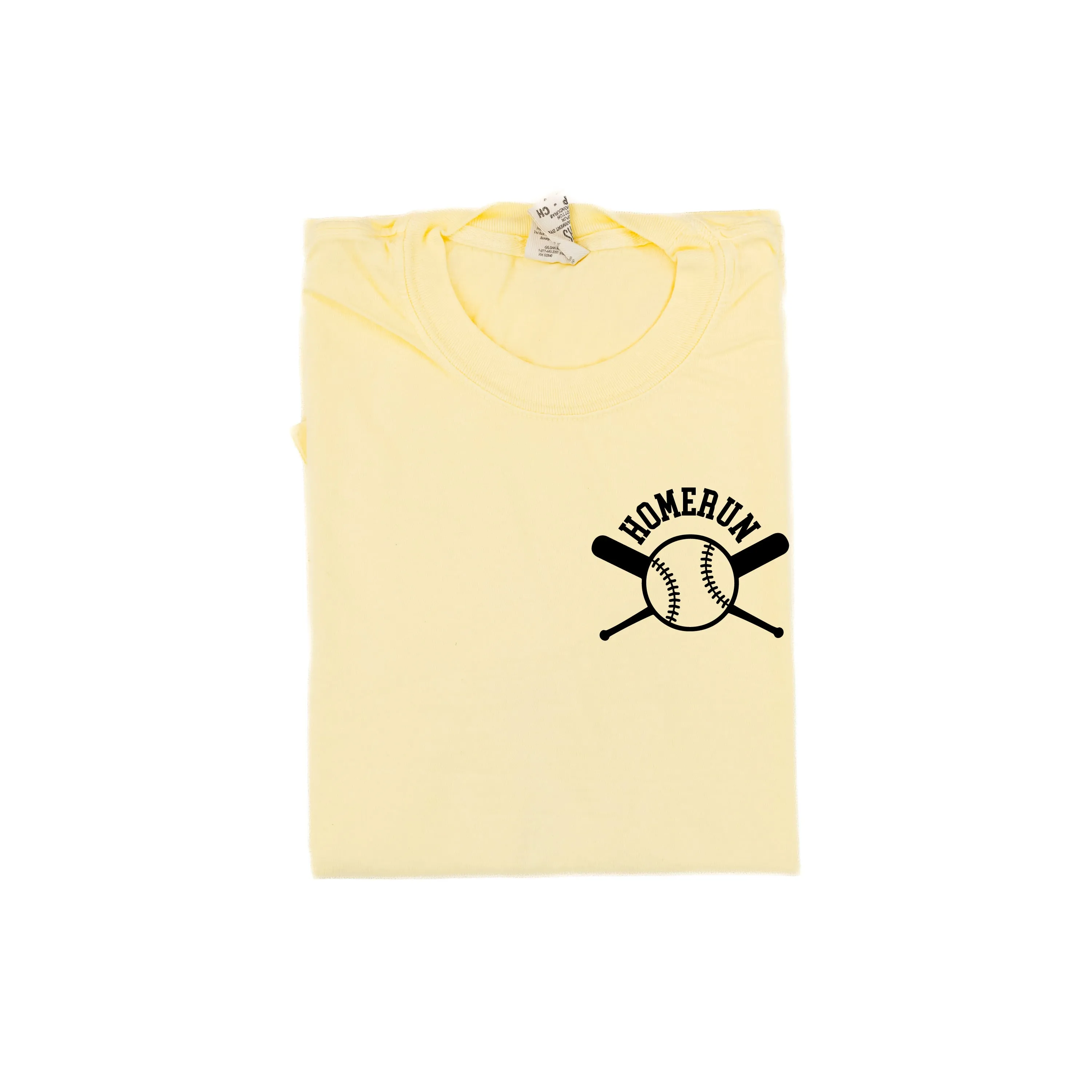 Homerun - Pocket Design - SHORT SLEEVE COMFORT COLORS TEE
