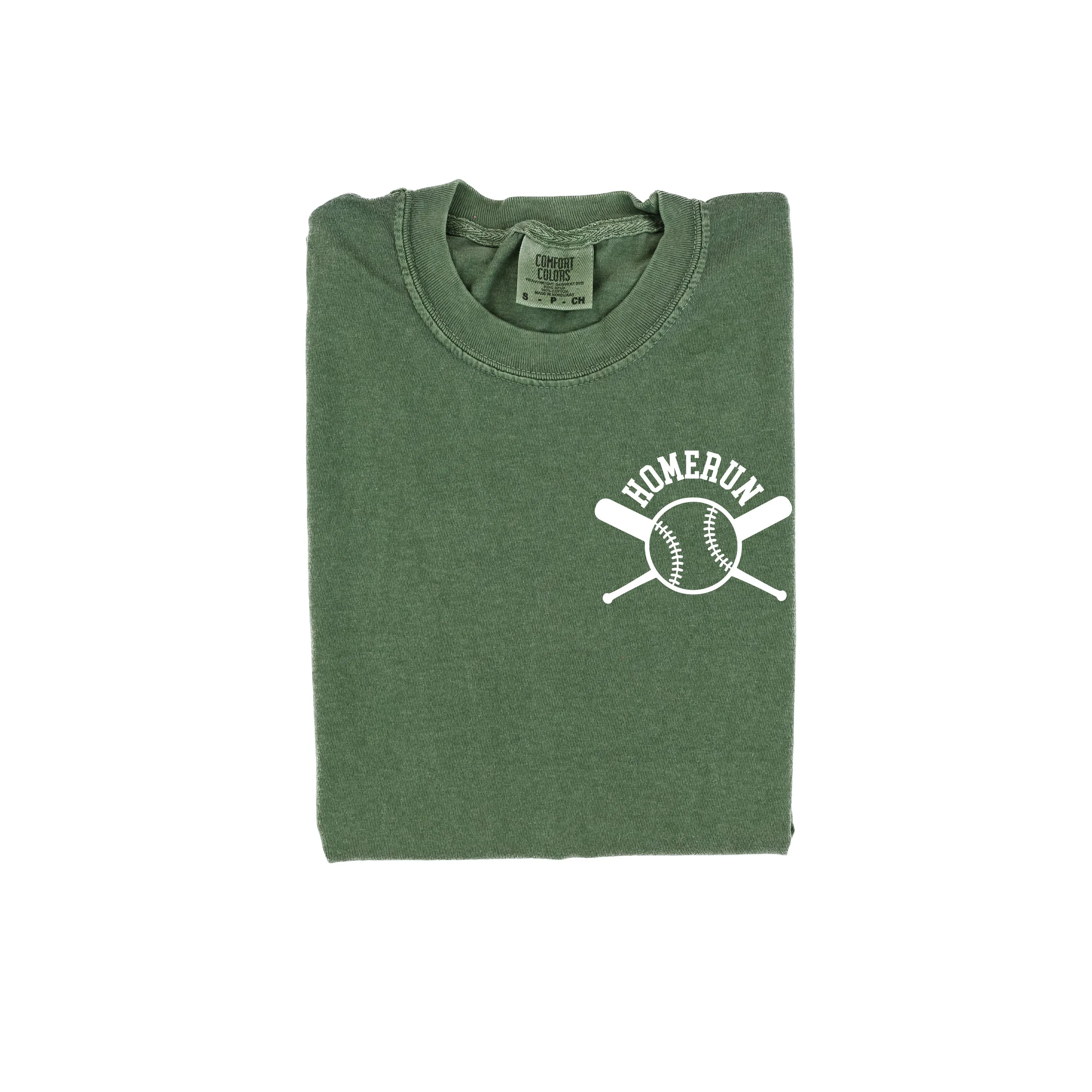 Homerun - Pocket Design - SHORT SLEEVE COMFORT COLORS TEE