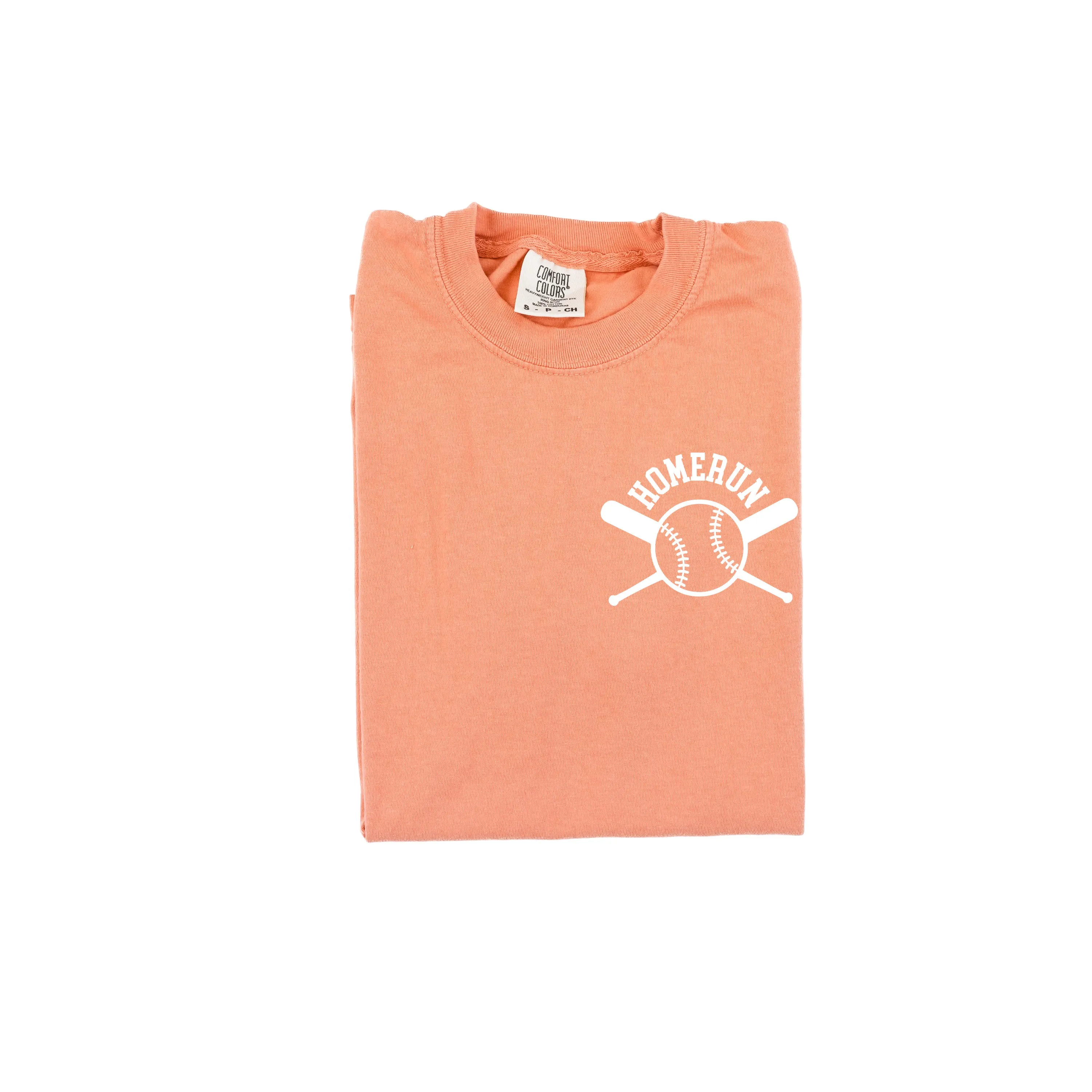 Homerun - Pocket Design - SHORT SLEEVE COMFORT COLORS TEE
