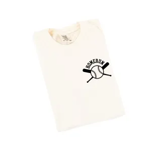 Homerun - Pocket Design - SHORT SLEEVE COMFORT COLORS TEE