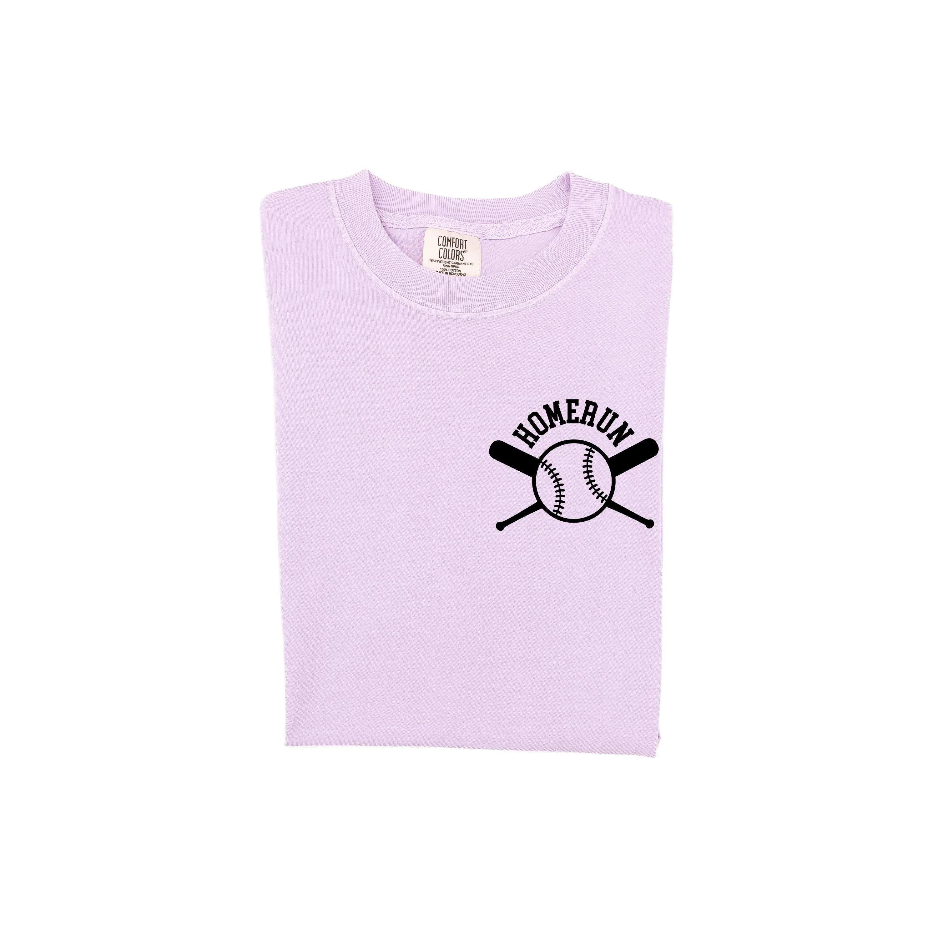 Homerun - Pocket Design - SHORT SLEEVE COMFORT COLORS TEE