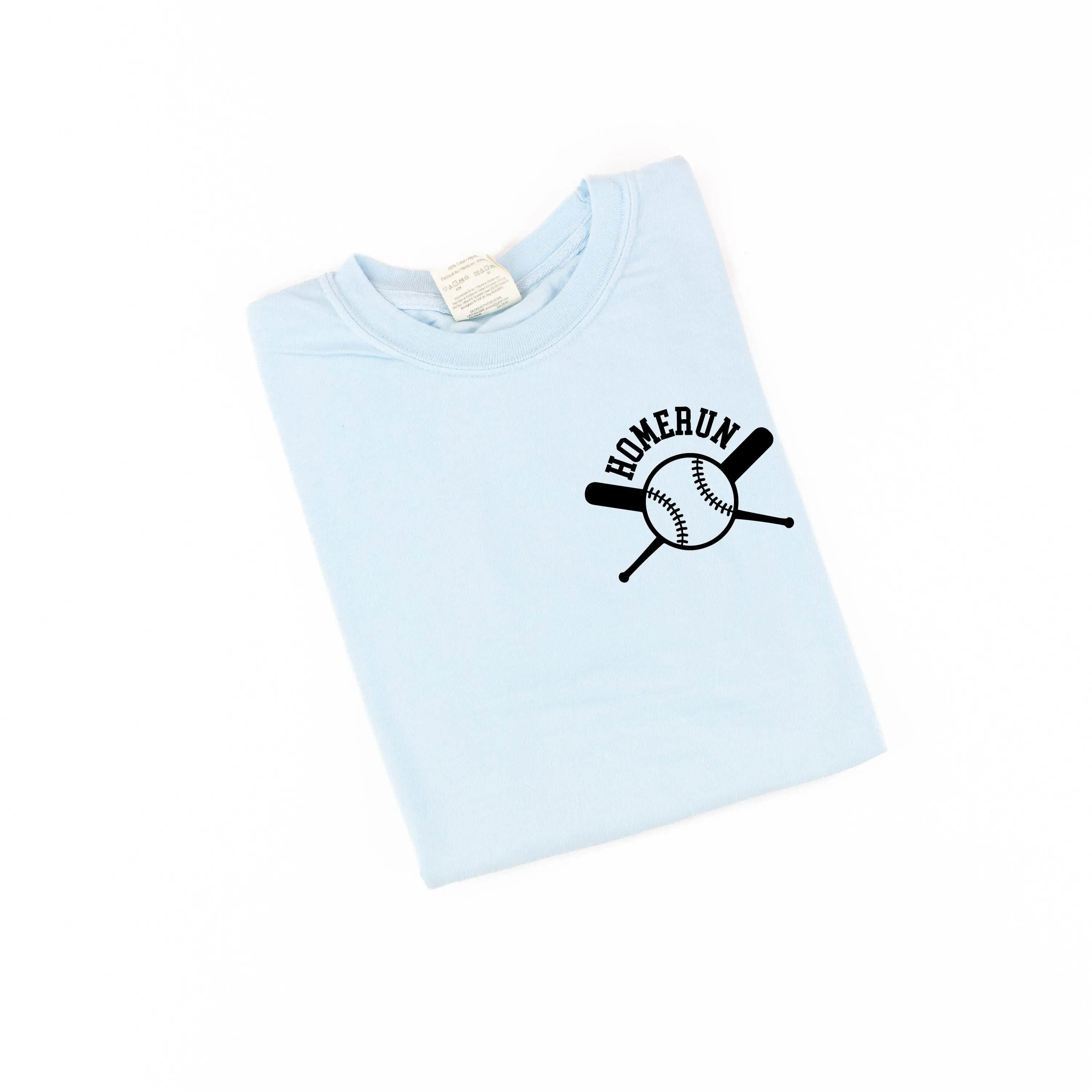 Homerun - Pocket Design - SHORT SLEEVE COMFORT COLORS TEE