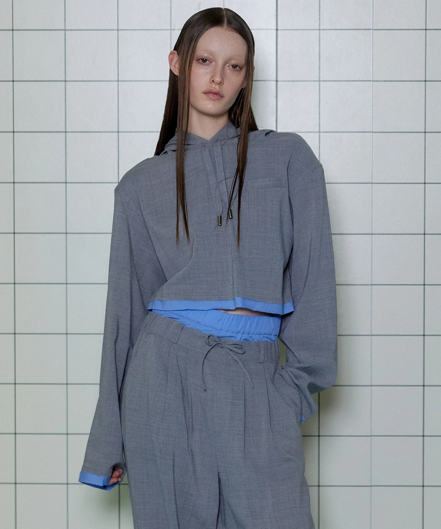 Hoodie Tailored Tops