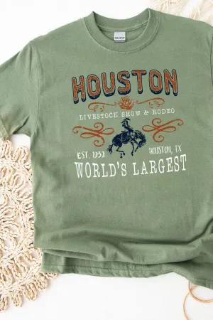 Houston Livestock Short Sleeve Relaxed Fit T-Shirt