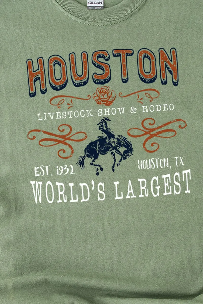Houston Livestock Short Sleeve Relaxed Fit T-Shirt