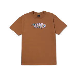 Huf Mens Street Level Short Sleeve T-Shirt Rubber TS01967 RUR