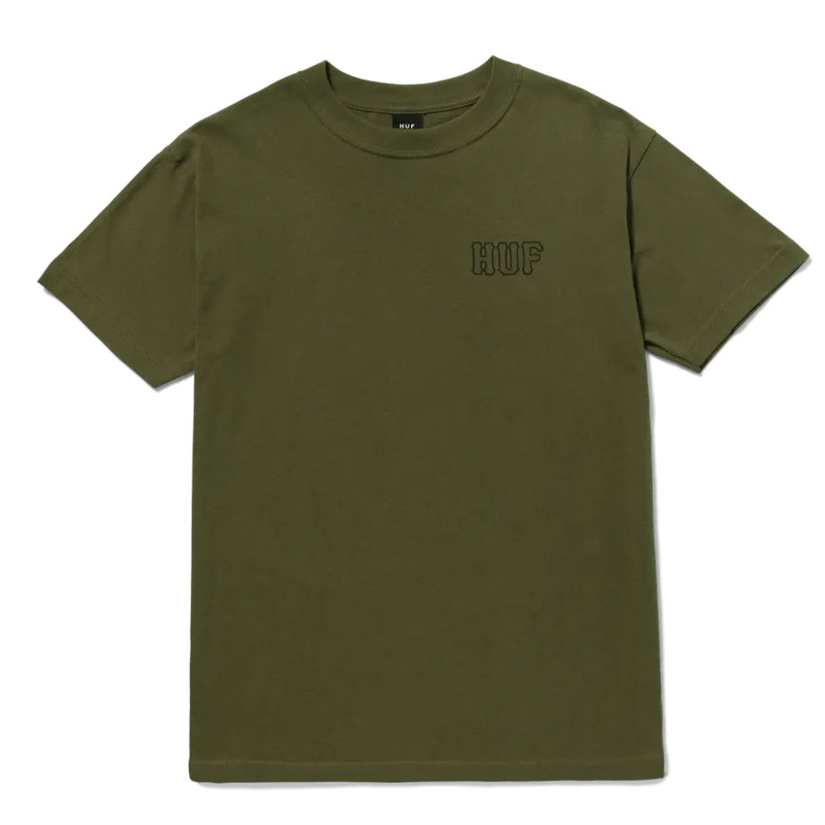 HUF SET H TEE OLIVE