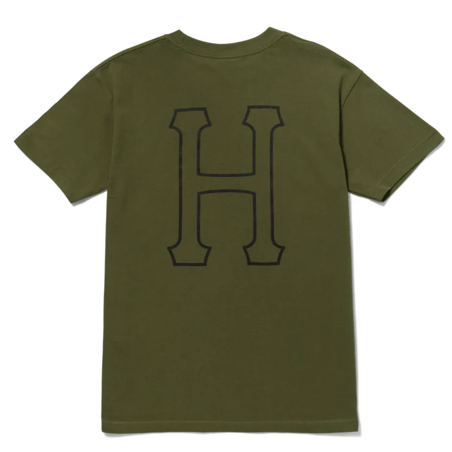 HUF SET H TEE OLIVE