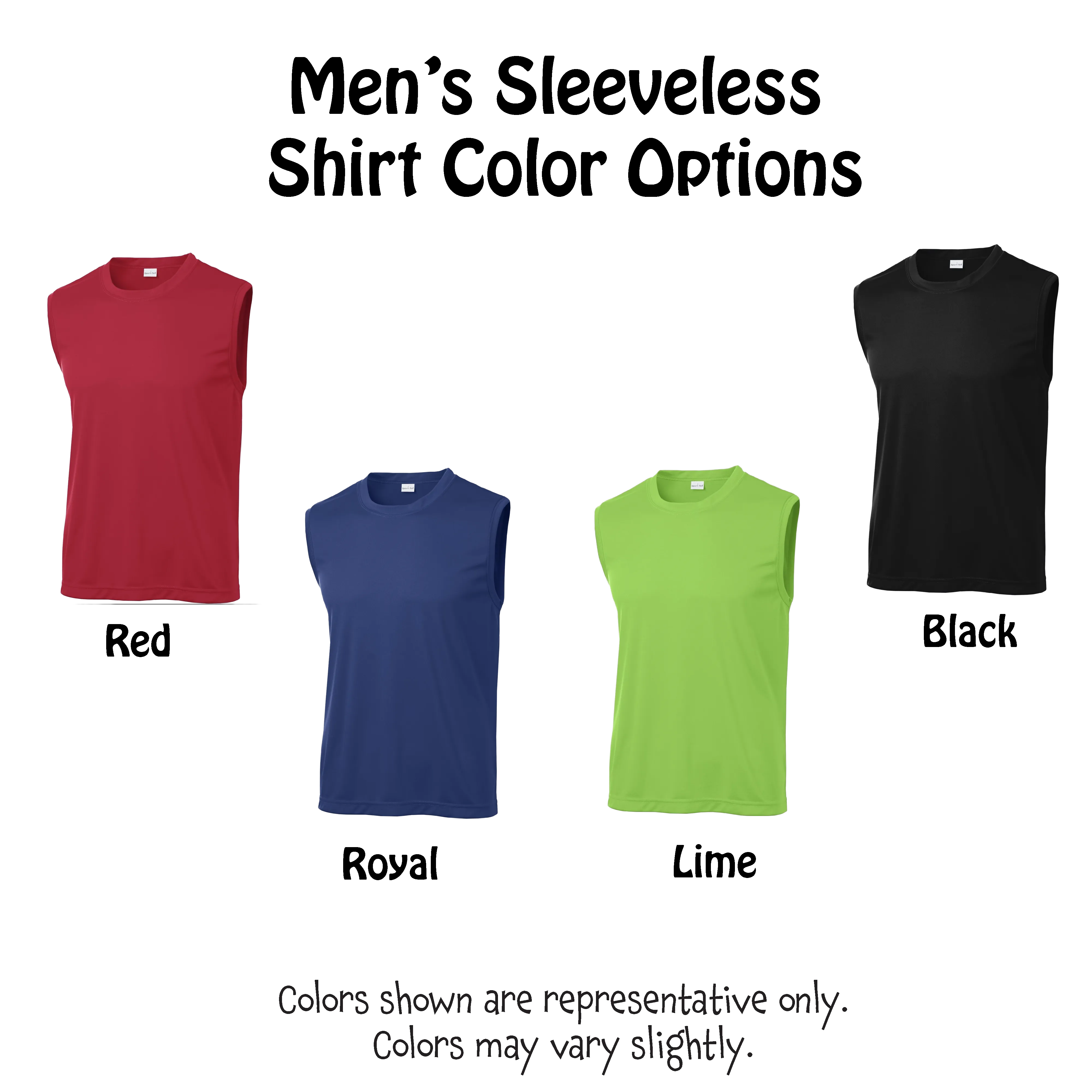 I Paint Pickleball Lines | Men's Sleeveless Pickleball Shirt | 100% Polyester