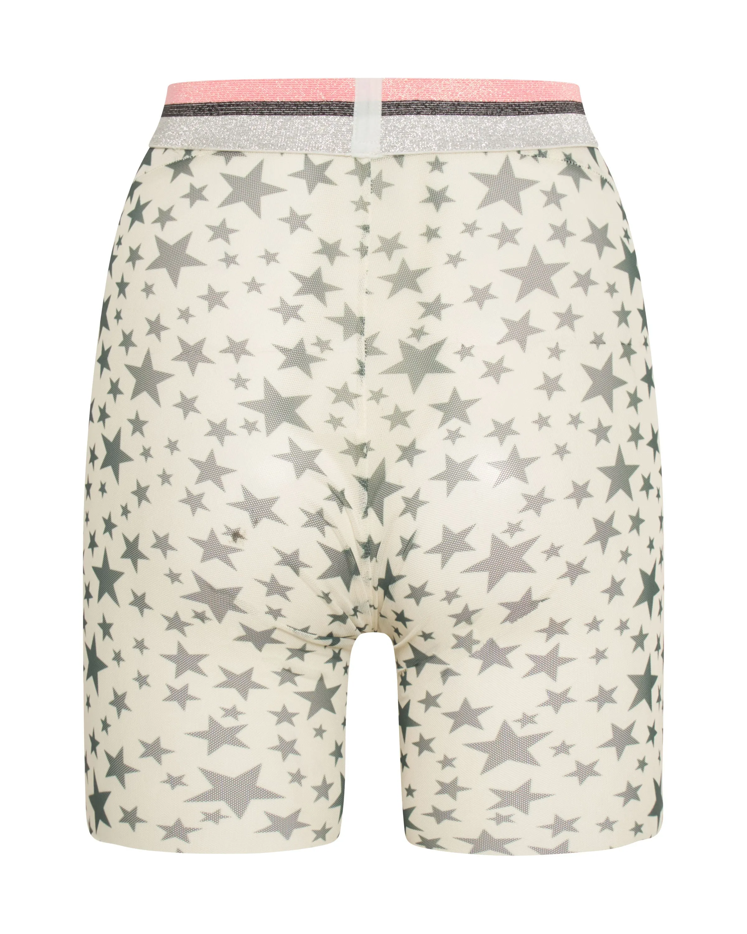 Iggie Star Bike Shorts - Khaki Star