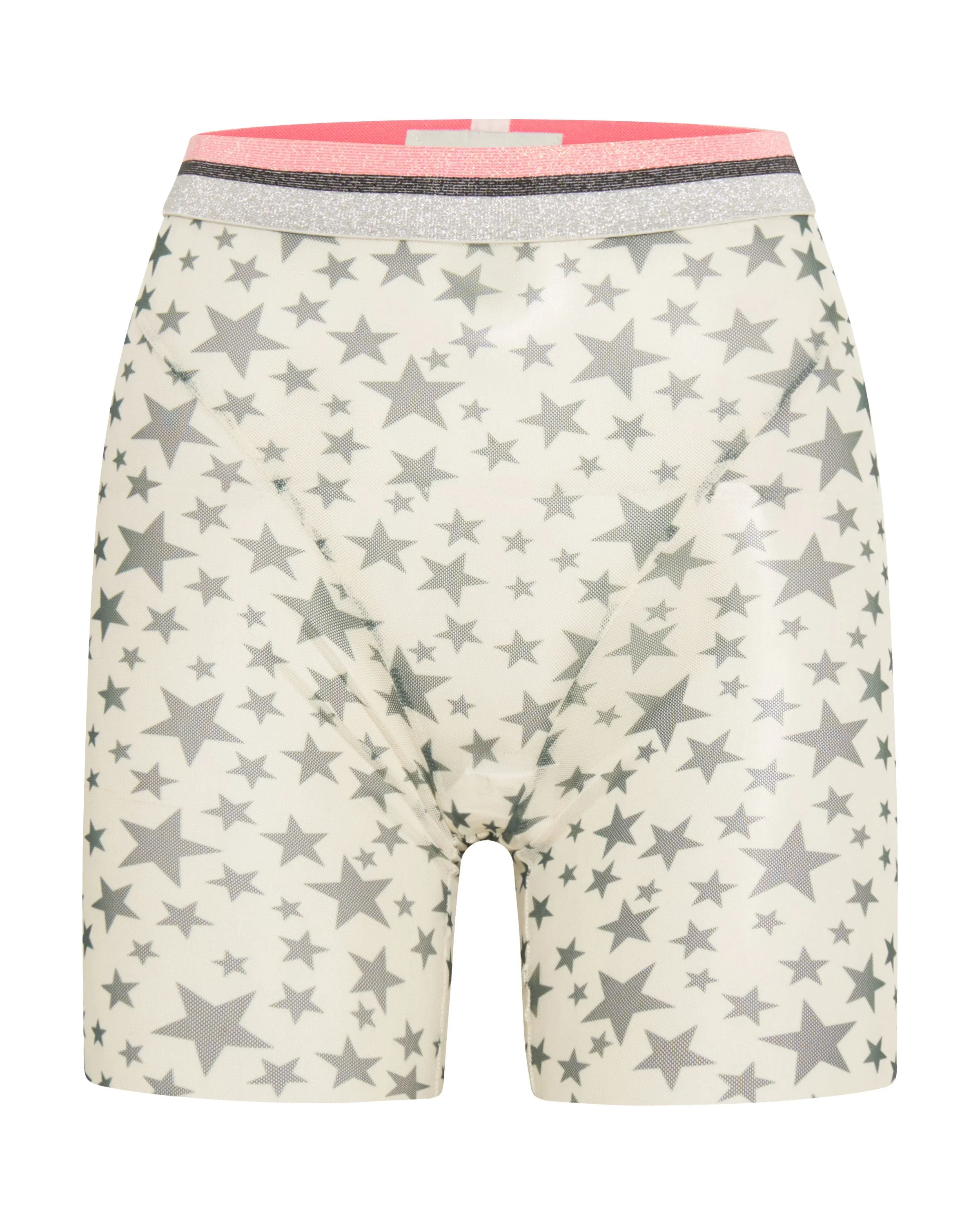 Iggie Star Bike Shorts - Khaki Star