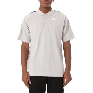 Kappa '222 Banda Calsin' Polo (Grey/Silver) 32153GW