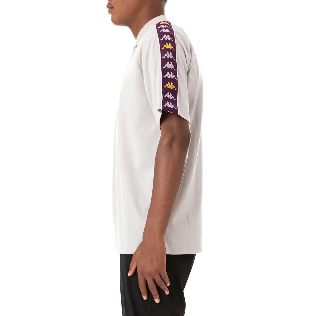 Kappa '222 Banda Calsin' Polo (Grey/Silver) 32153GW