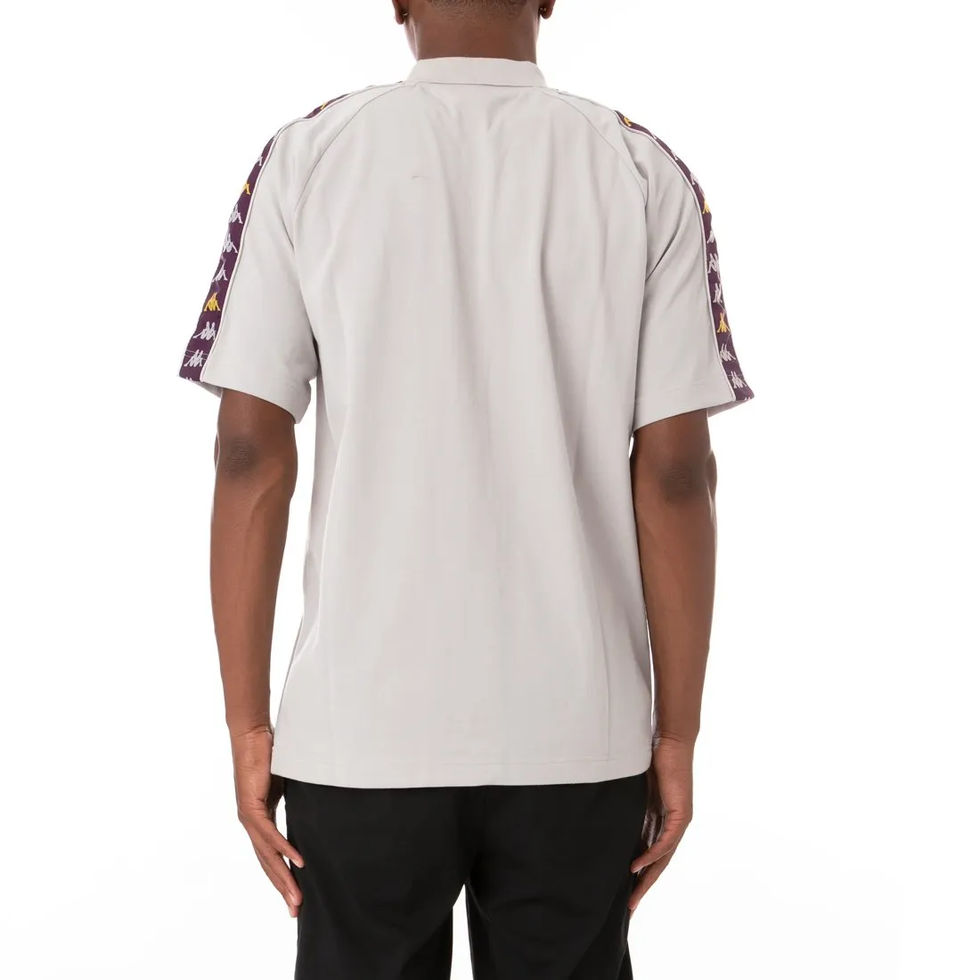 Kappa '222 Banda Calsin' Polo (Grey/Silver) 32153GW
