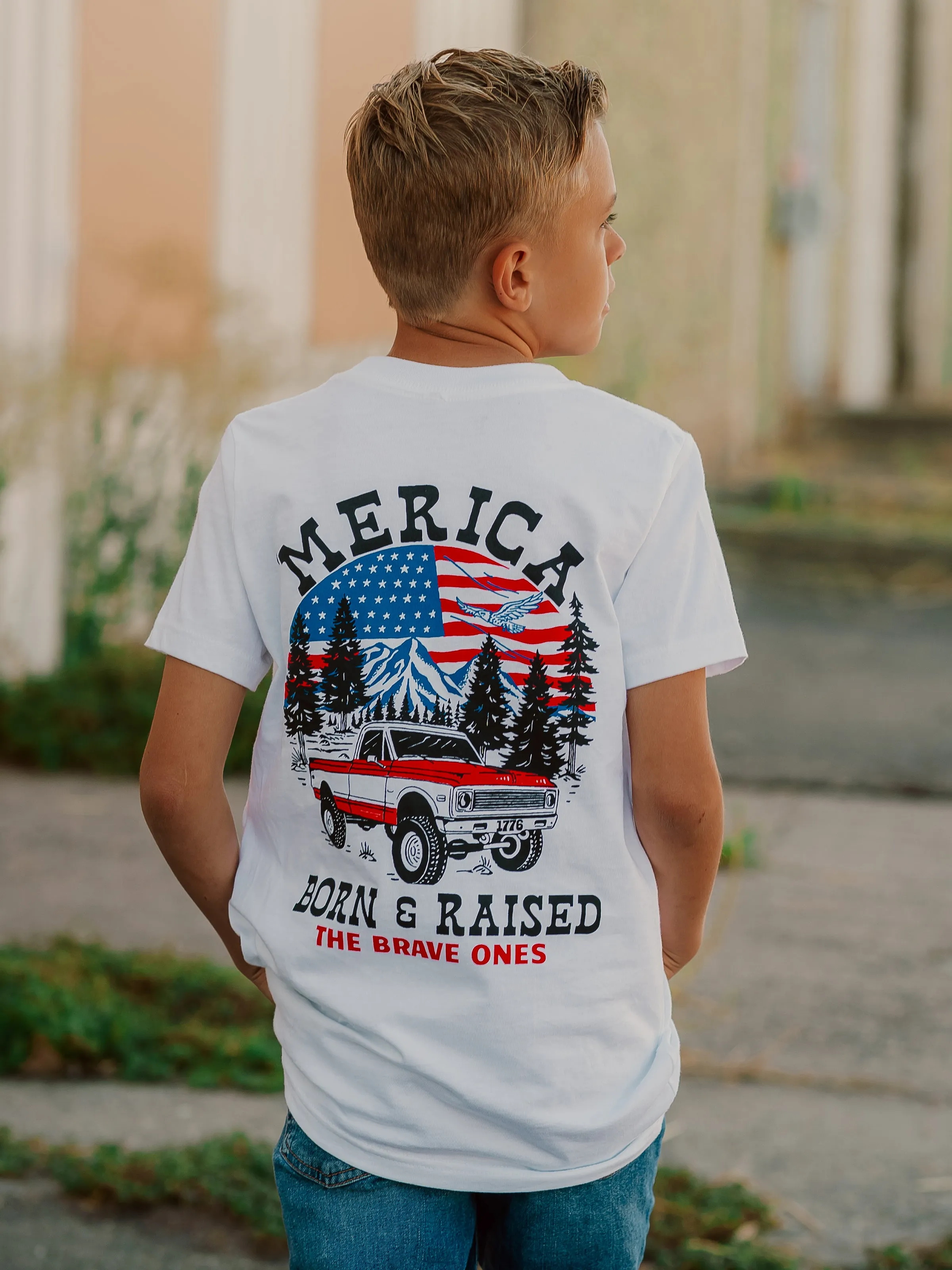 Kids Born & Raised Tee