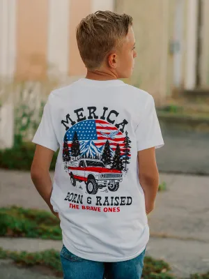 Kids Born & Raised Tee
