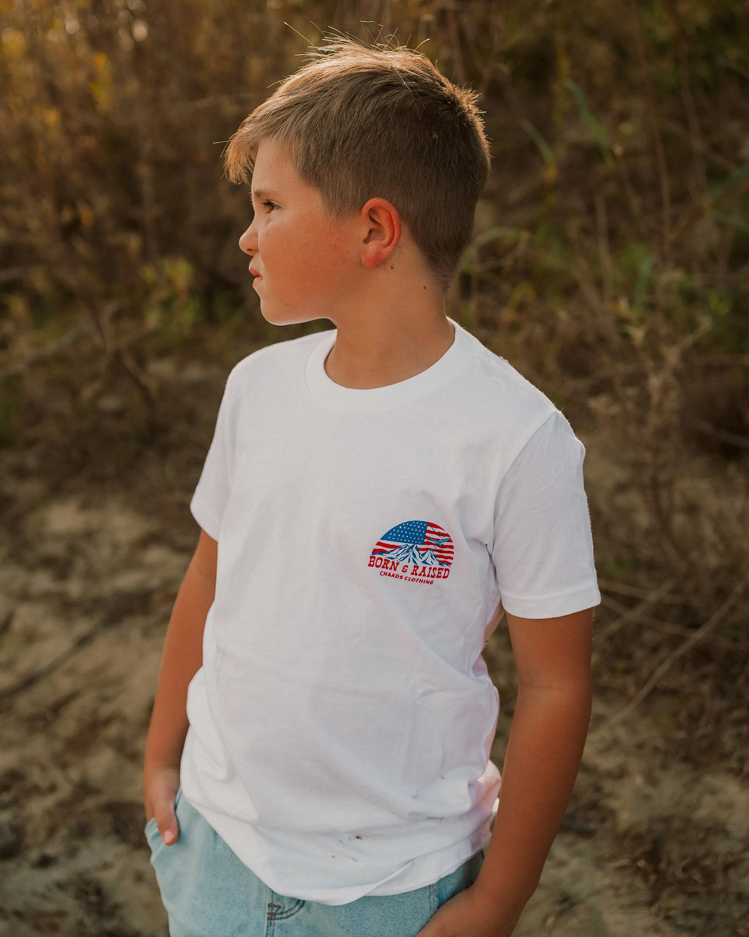 Kids Born & Raised Tee