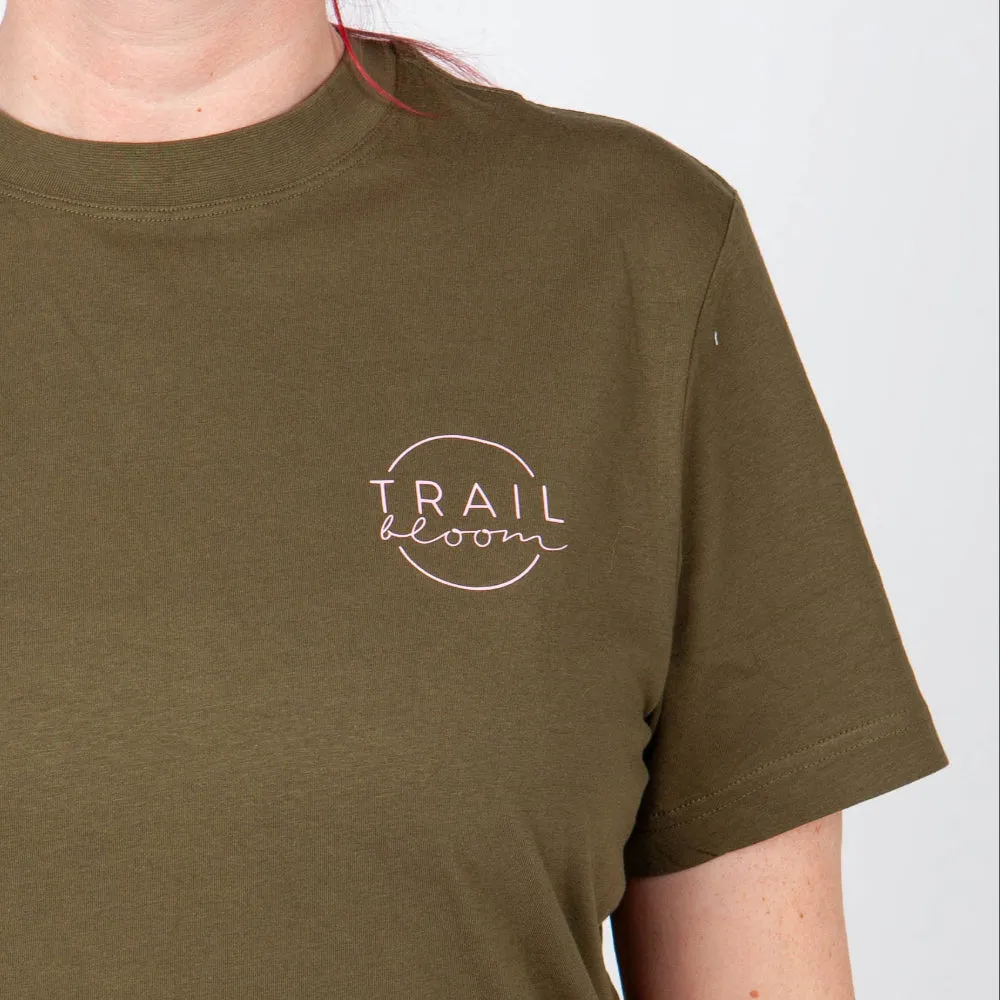 Large Wild & Free Print Over Sized T-Shirt