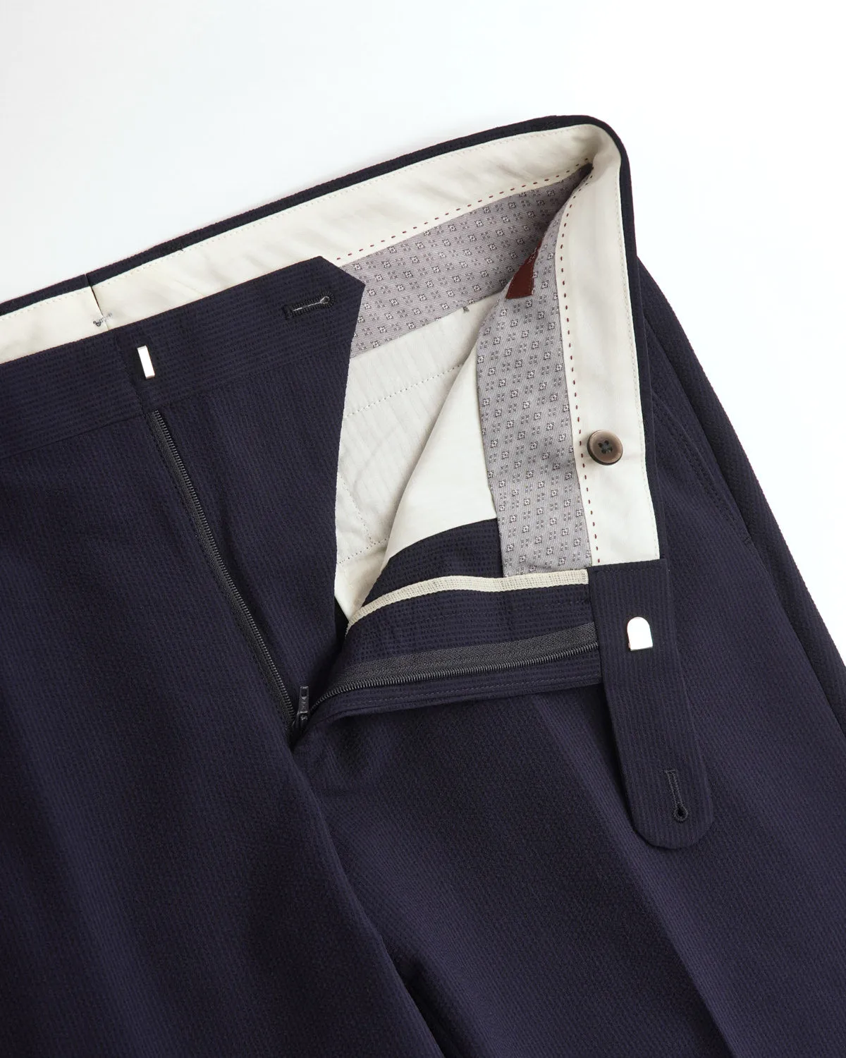 Lightweight Solid Seersucker Pants
