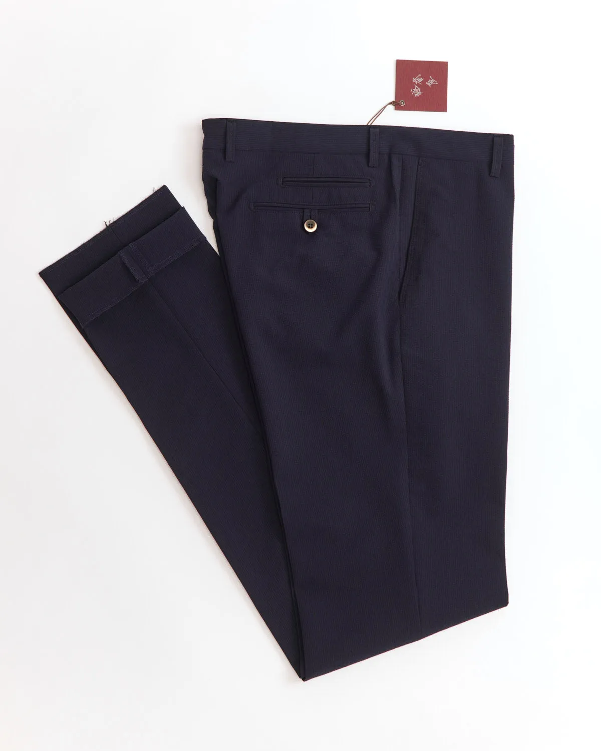 Lightweight Solid Seersucker Pants