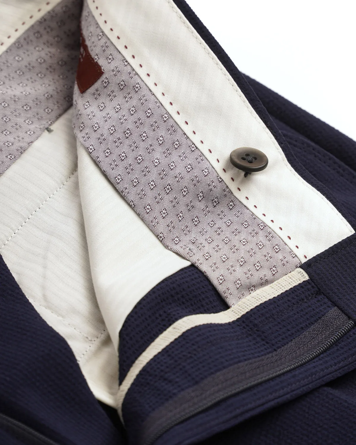 Lightweight Solid Seersucker Pants