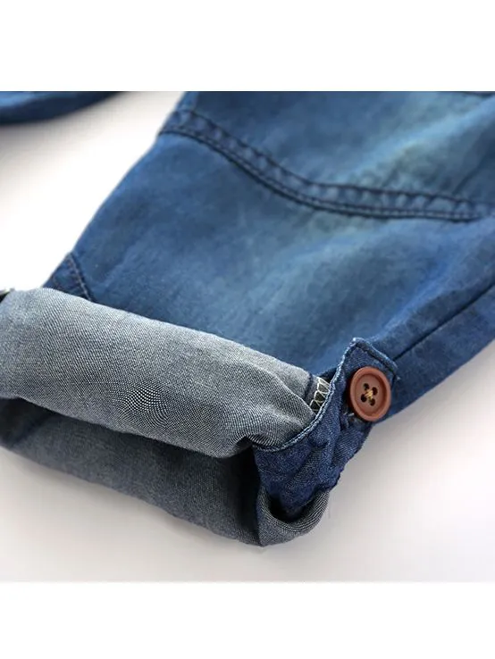 Lightweight Tencel Denim Convertible Pant