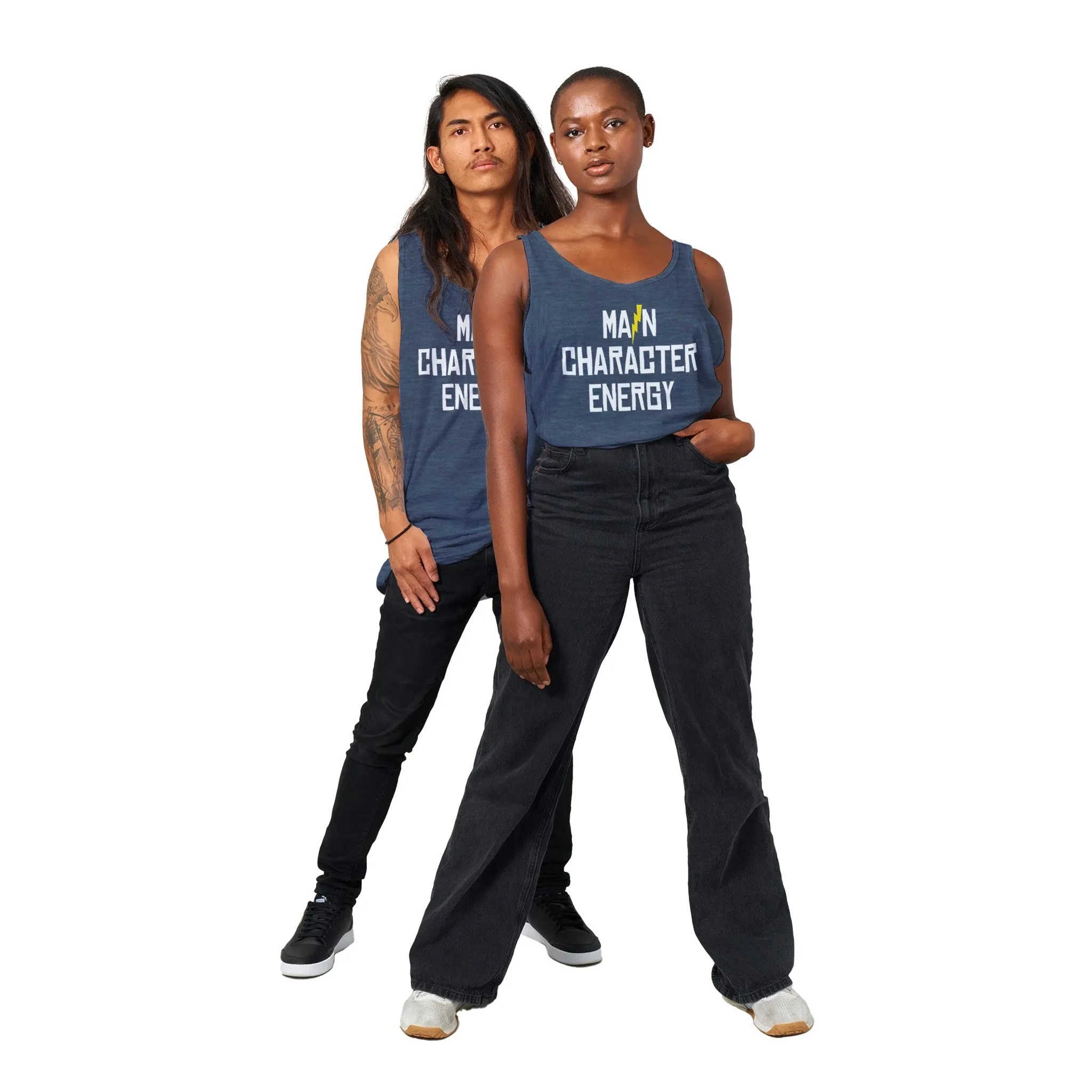 Main Character Energy  -  Premium Unisex Tank Top