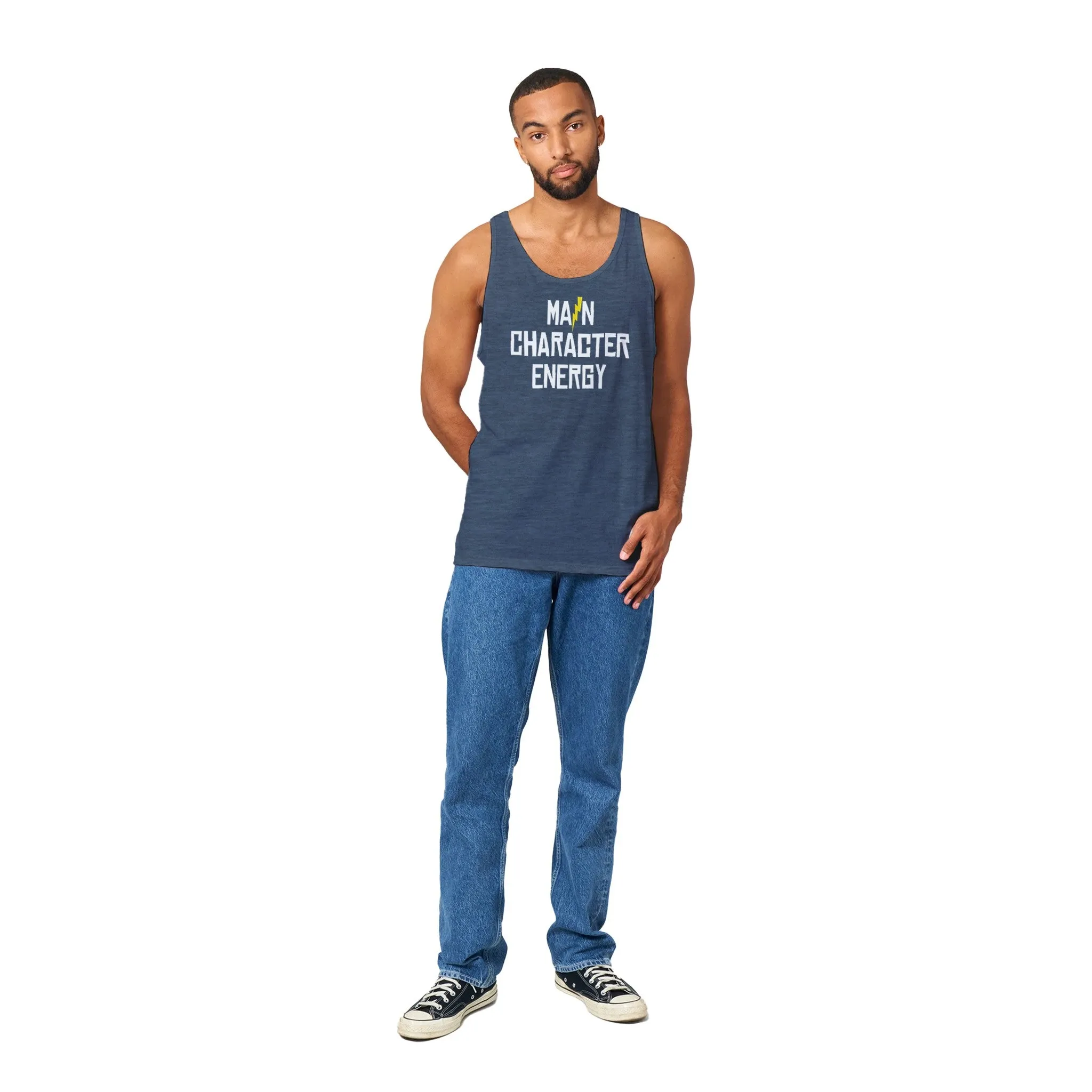 Main Character Energy  -  Premium Unisex Tank Top