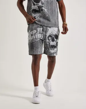 Majestik Keep It Moving Tapestry Shorts