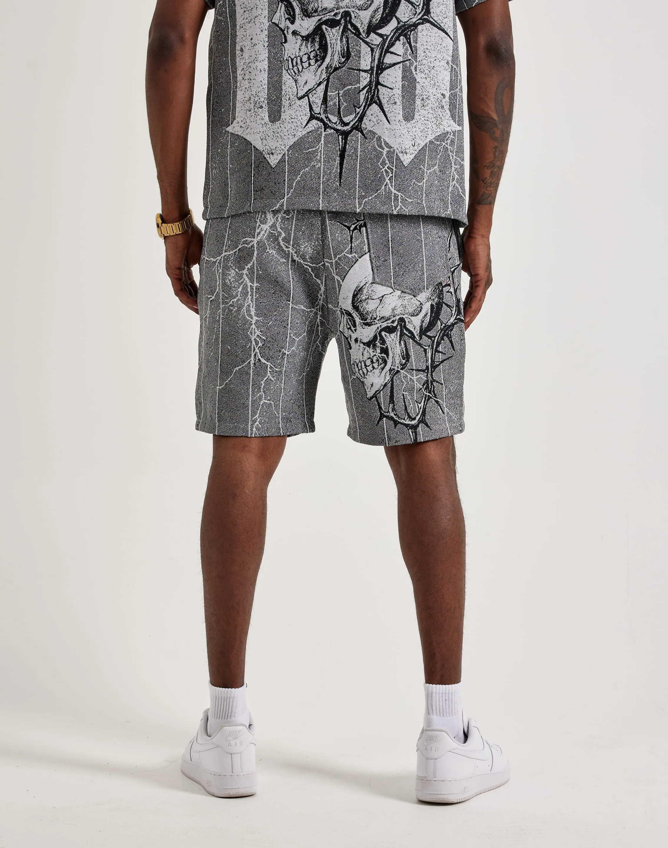 Majestik Keep It Moving Tapestry Shorts