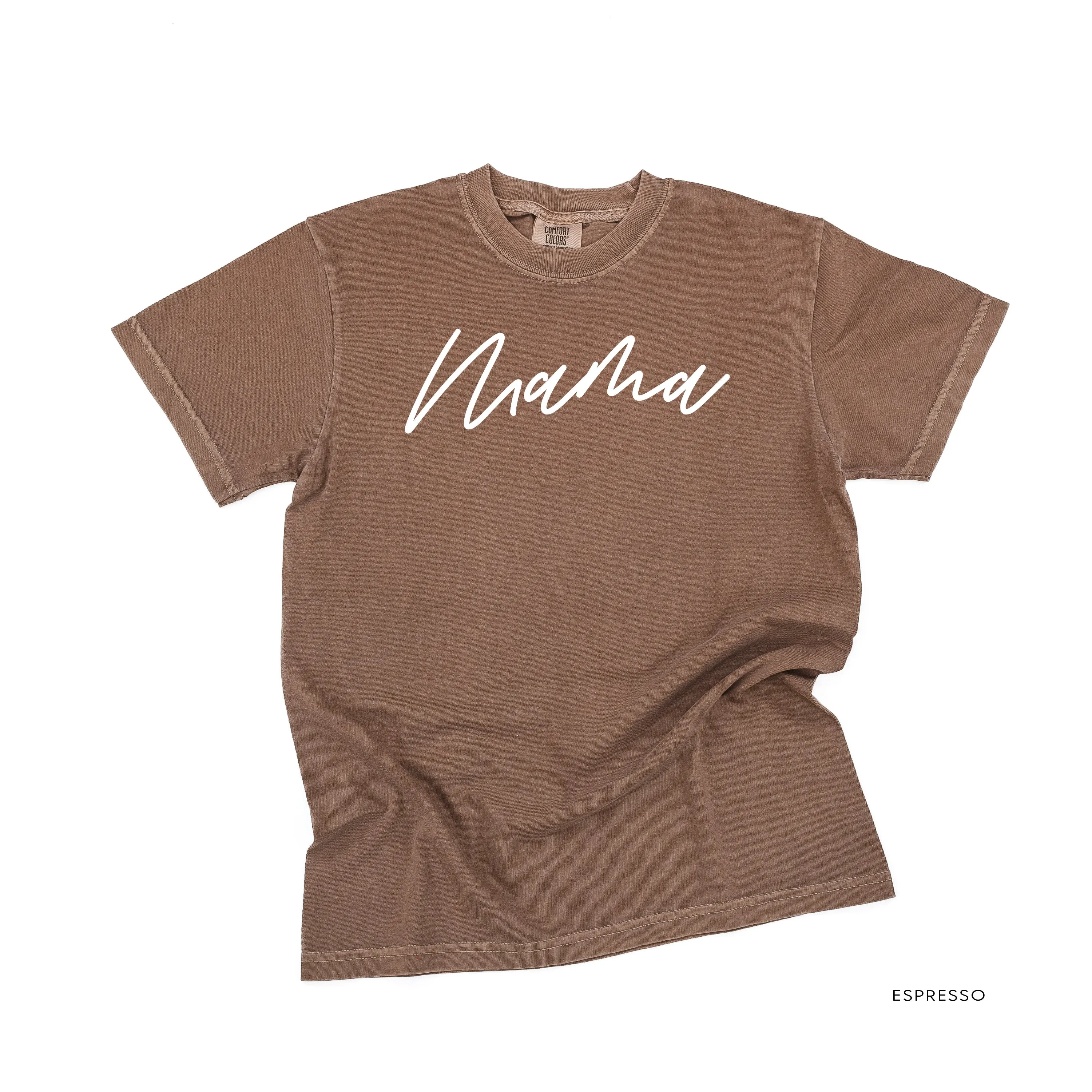 Mama (Cursive) - Basics Collection - Comfort Colors Tee