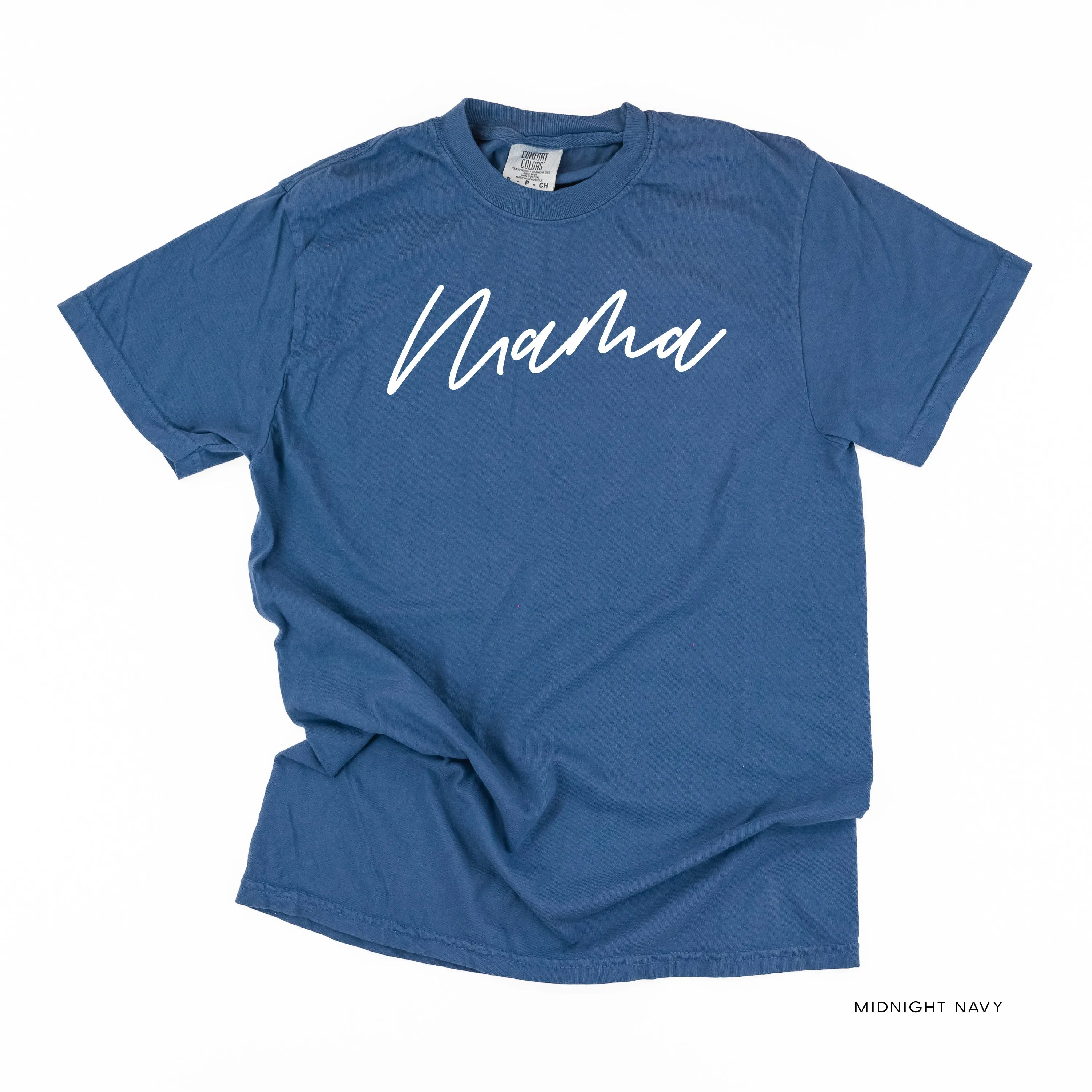 Mama (Cursive) - Basics Collection - Comfort Colors Tee