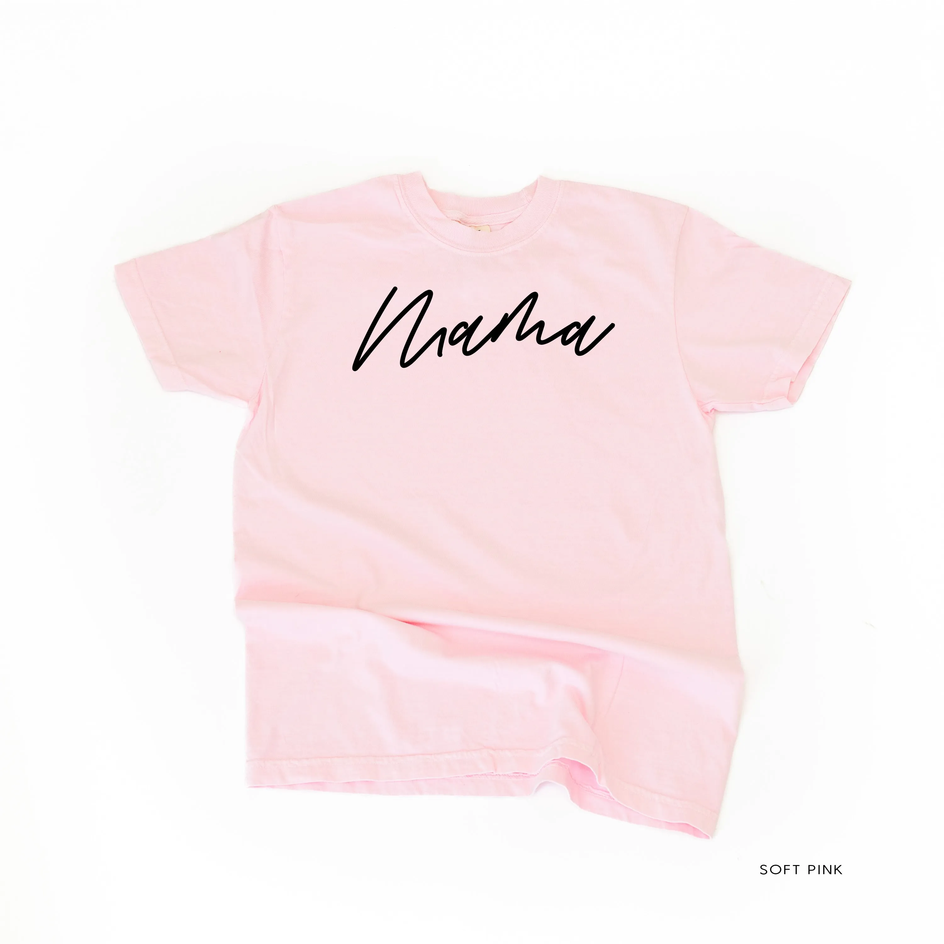Mama (Cursive) - Basics Collection - Comfort Colors Tee