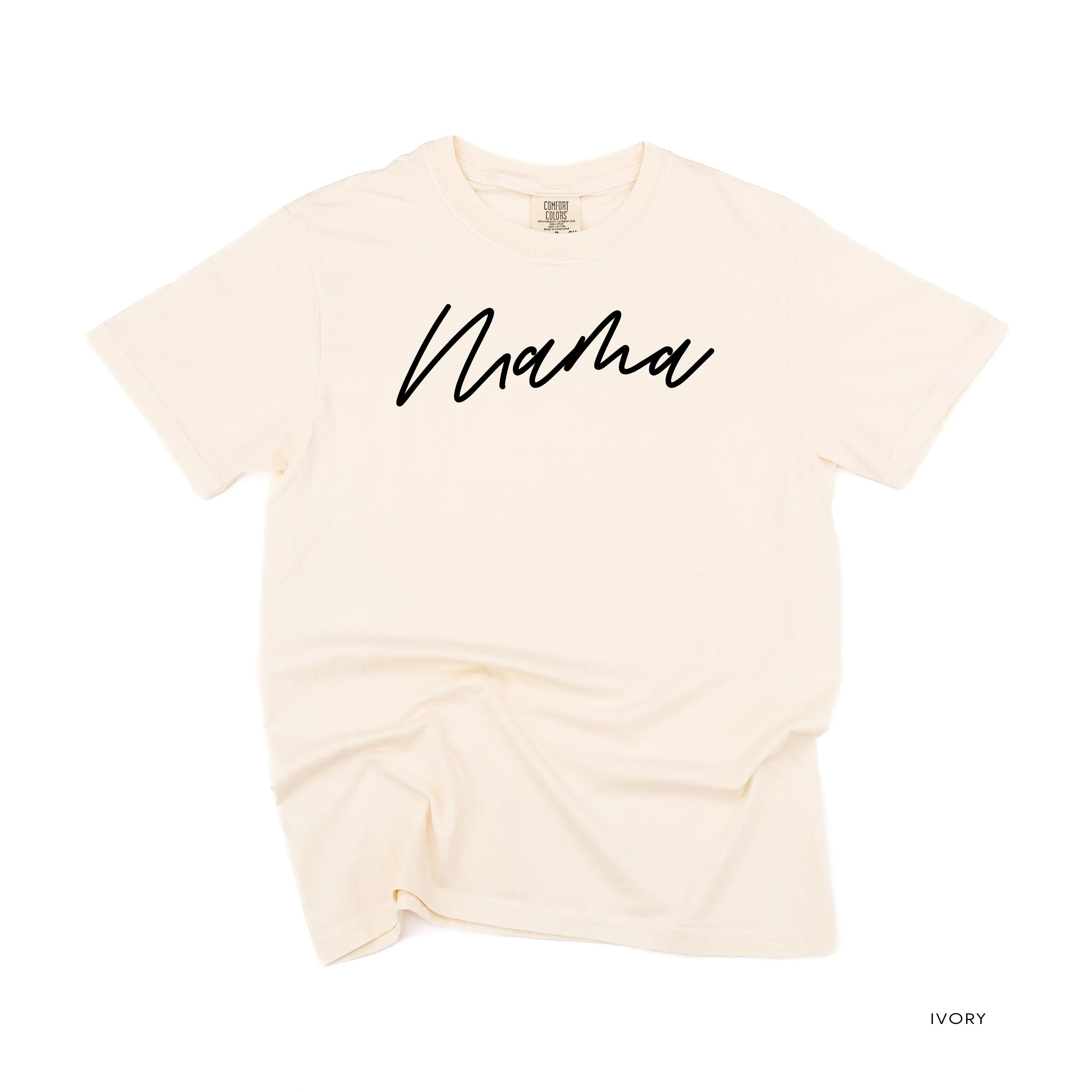Mama (Cursive) - Basics Collection - Comfort Colors Tee