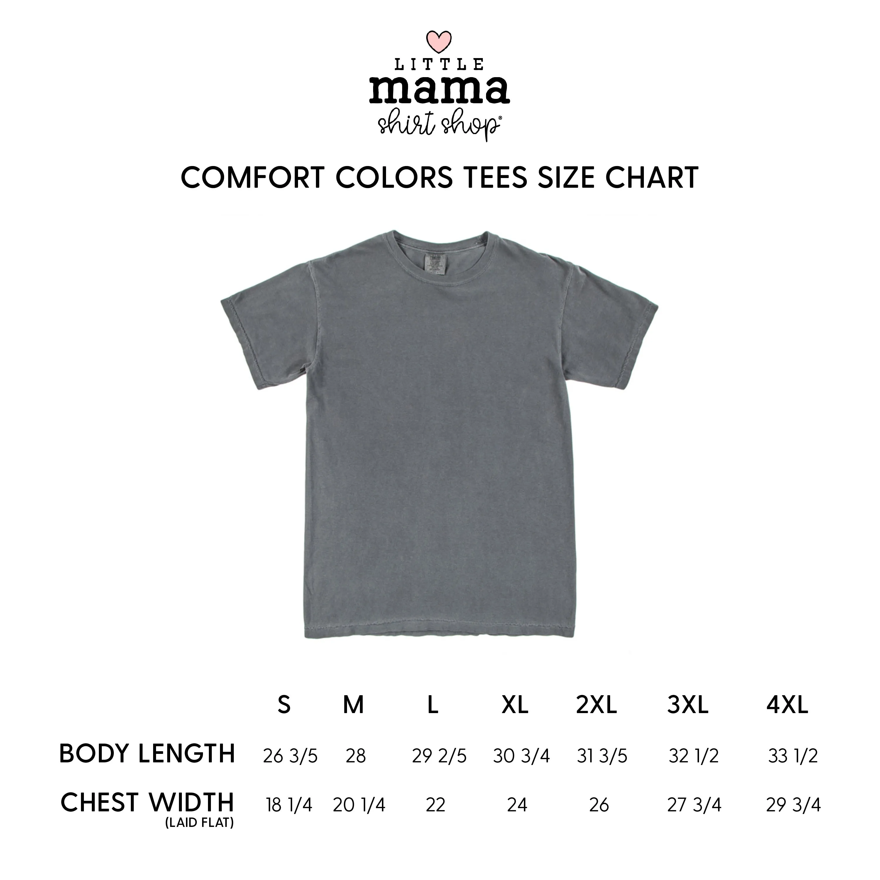 Mama (Cursive) - Basics Collection - Comfort Colors Tee