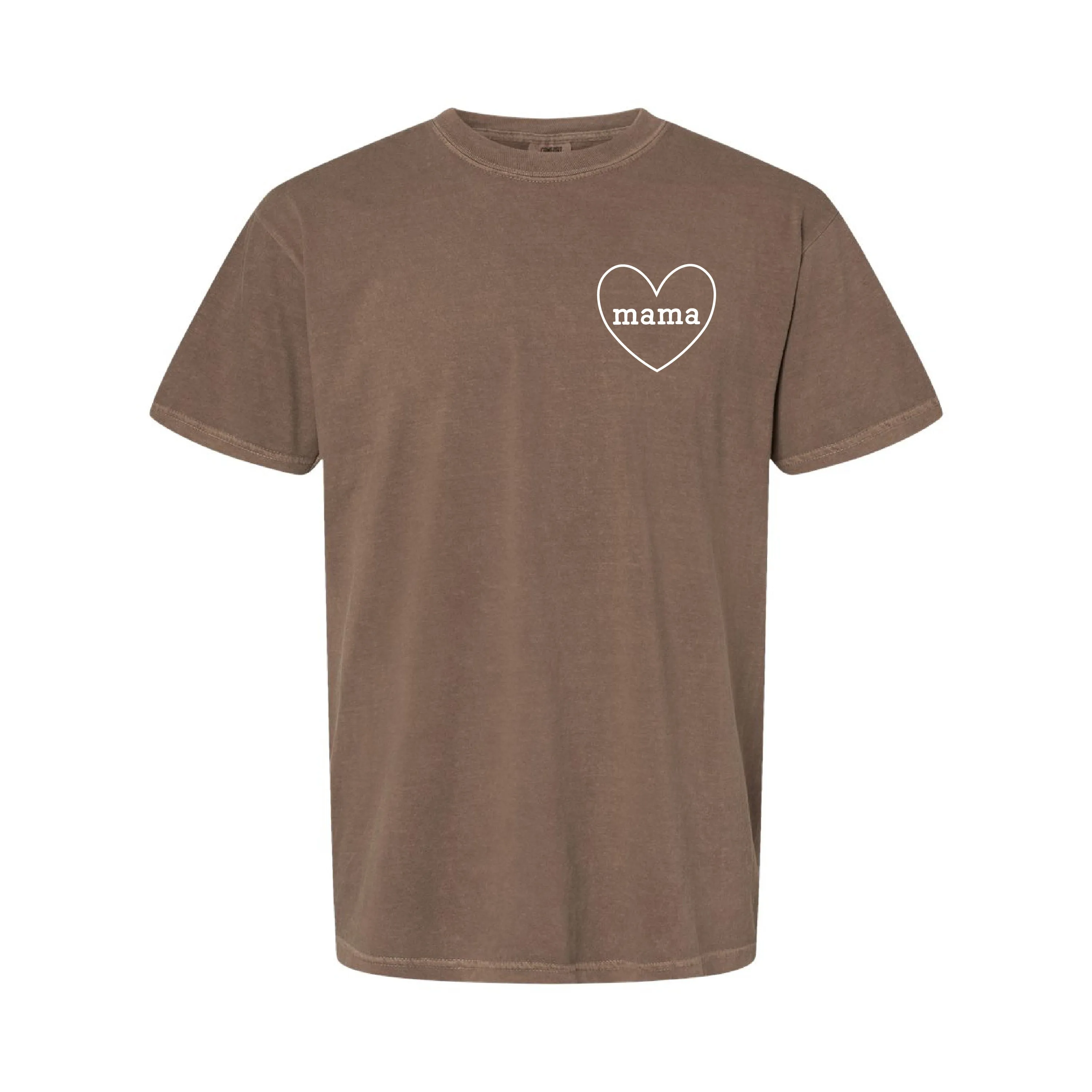 Mama (Heart Around) - Comfort Colors Tee