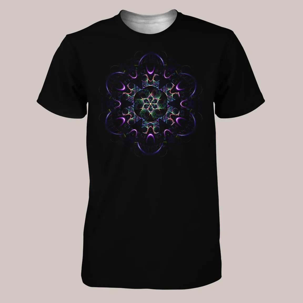 MD Neurovoid: Cosmic Synchronicity △ T-shirt (Front Print) [Ready to Ship]