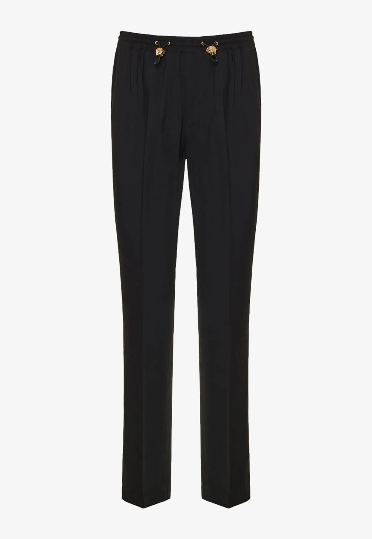 Medusa Pleated Drawstring Pants