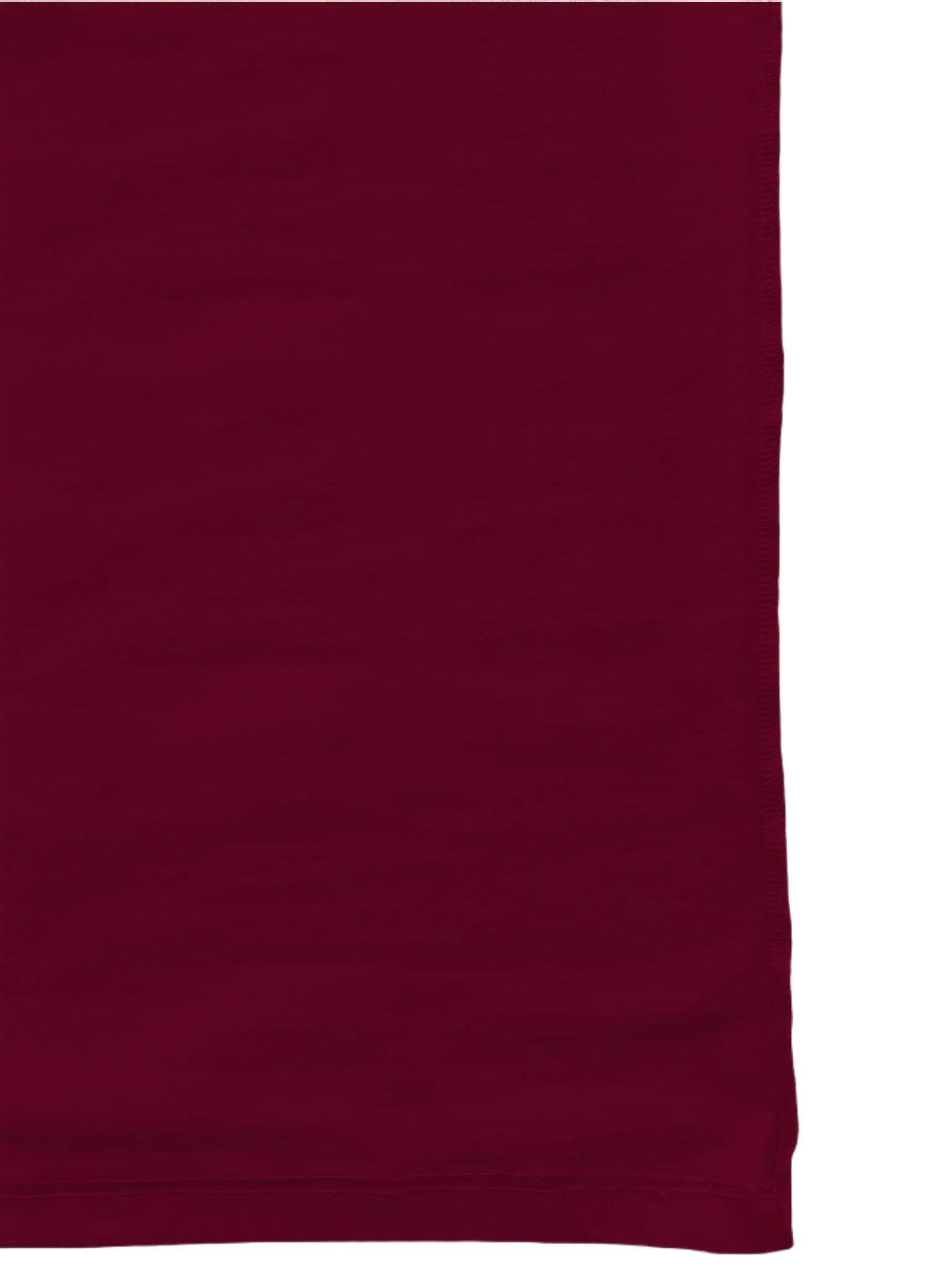 Men Round Neck Cotton T-Shirt -Maroon