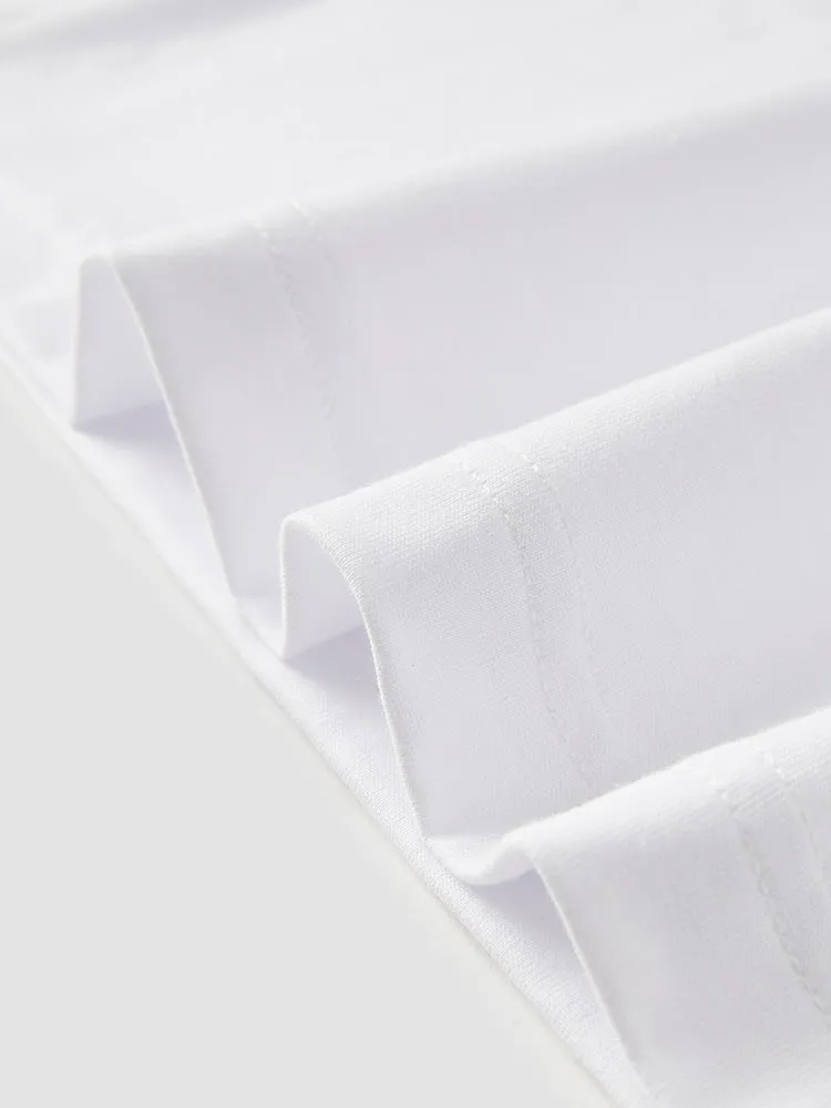 Men's Knitted Comfortable Moisture-absorbing Quick-drying Round Neck Short Sleeves T-Shirt