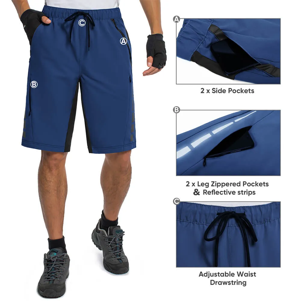 Men's Outdoor Lightweight Stretchy Shorts with 5 Pockets