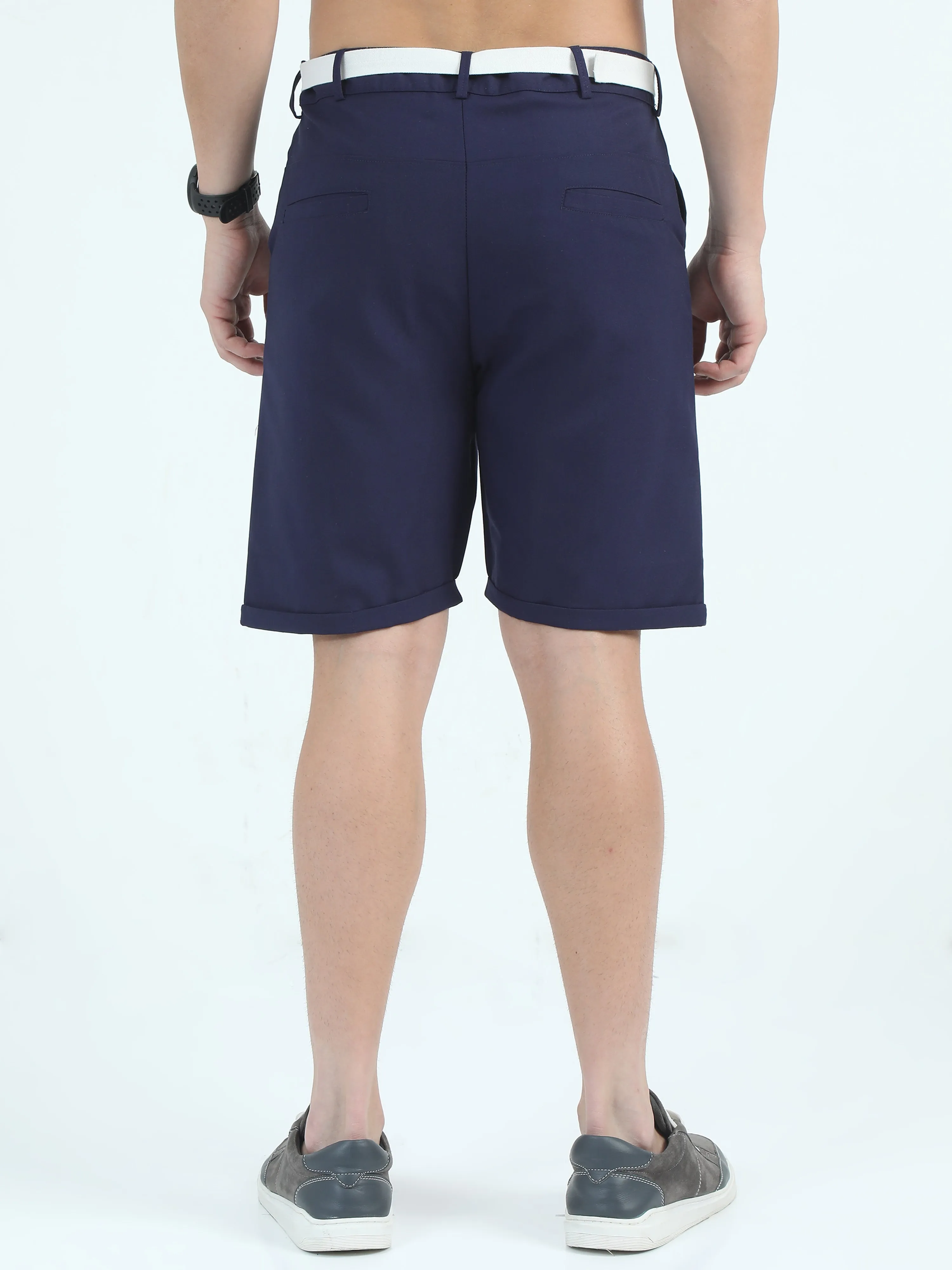 Men's rPET Belted Shorts