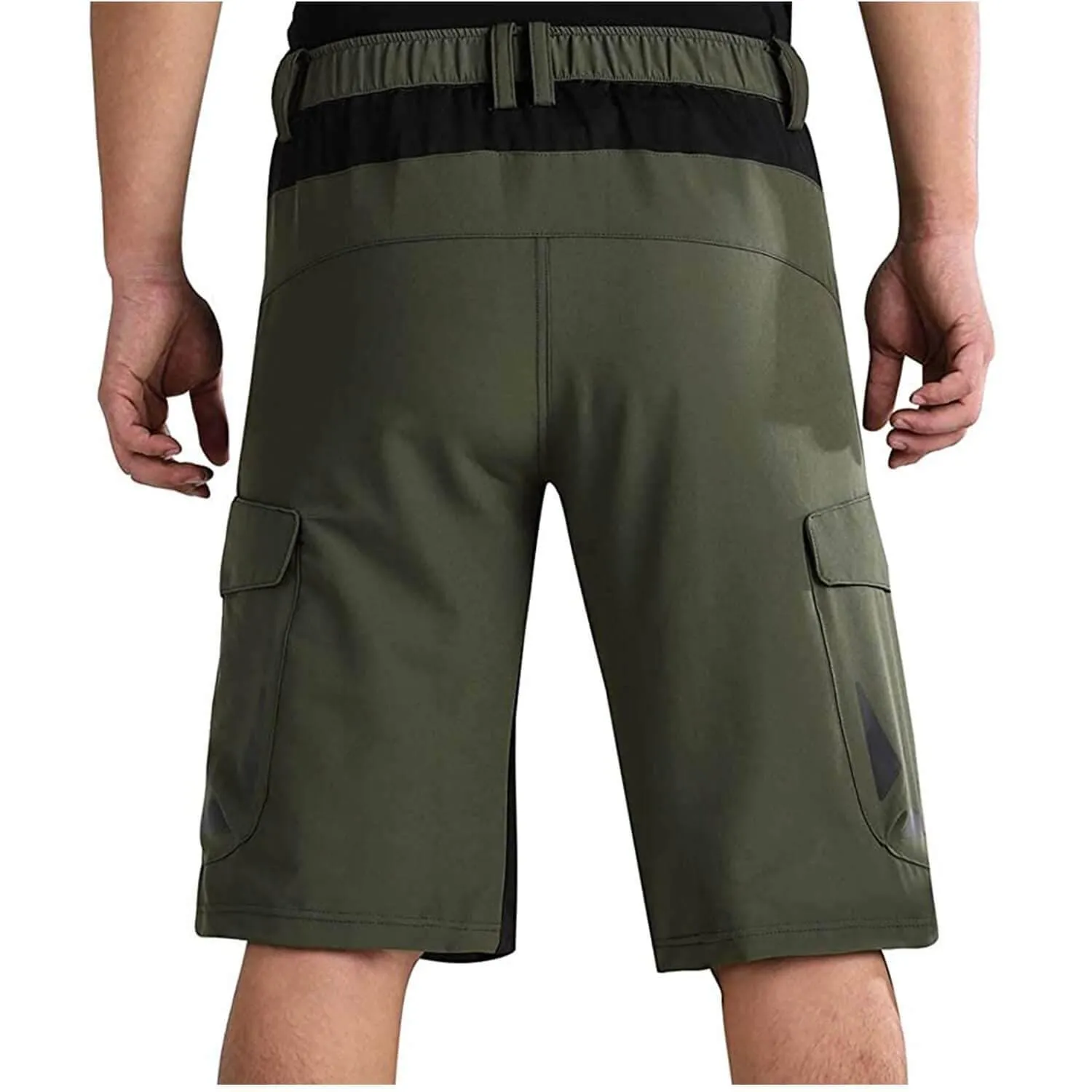 Men's Stretch Lycra Mountain Bike Shorts With Liner 06
