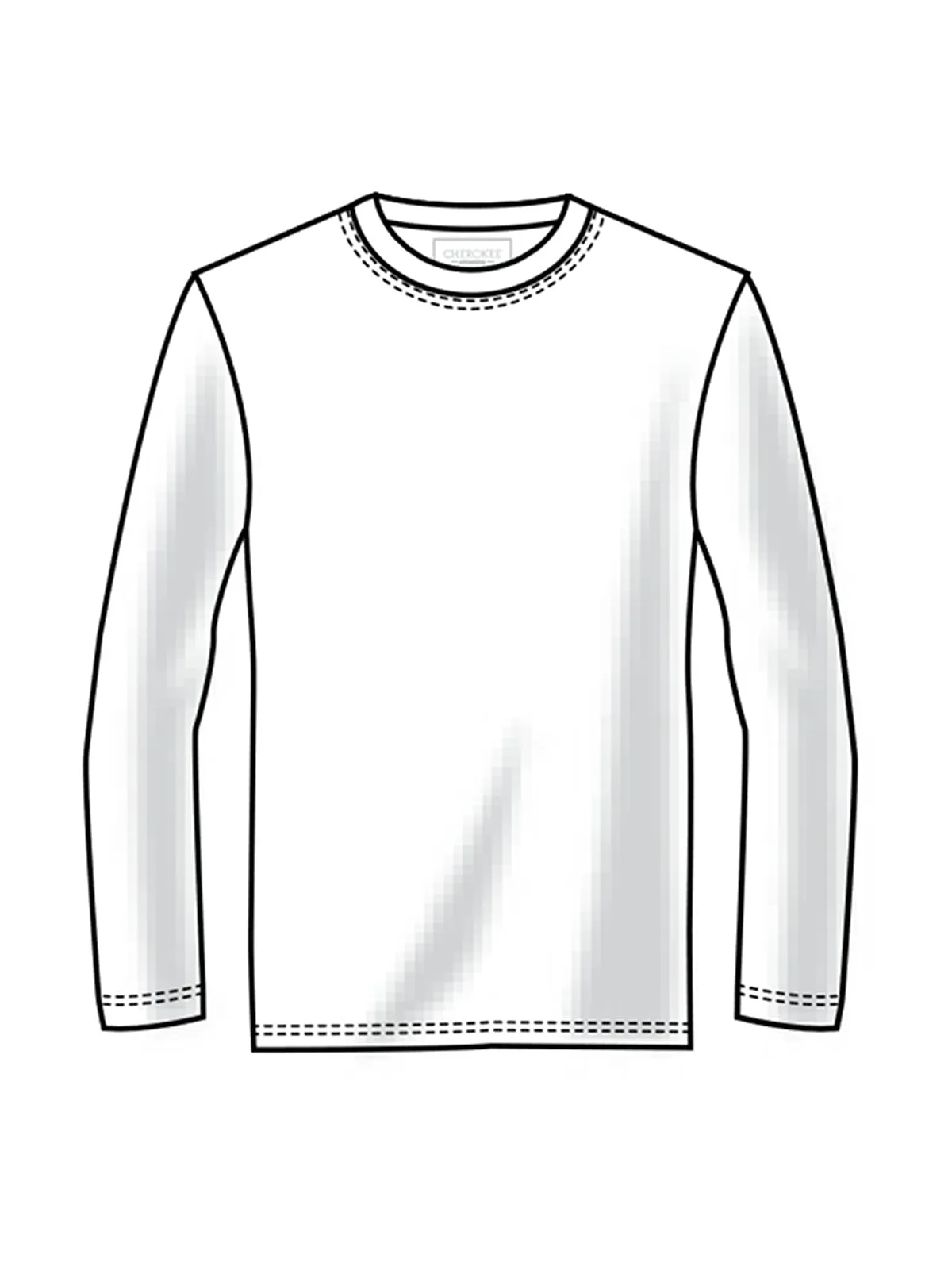 Men's Underscrub Knit Top - WW700 - Pewter