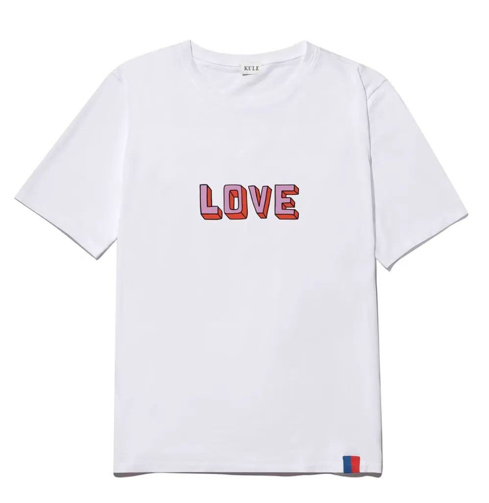 Modern Block Love Tee
