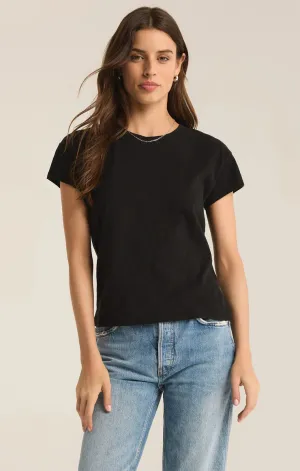 Modern Slub Tee I Black