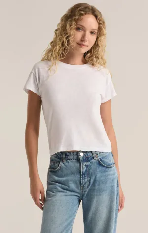 Modern Slub Tee I White