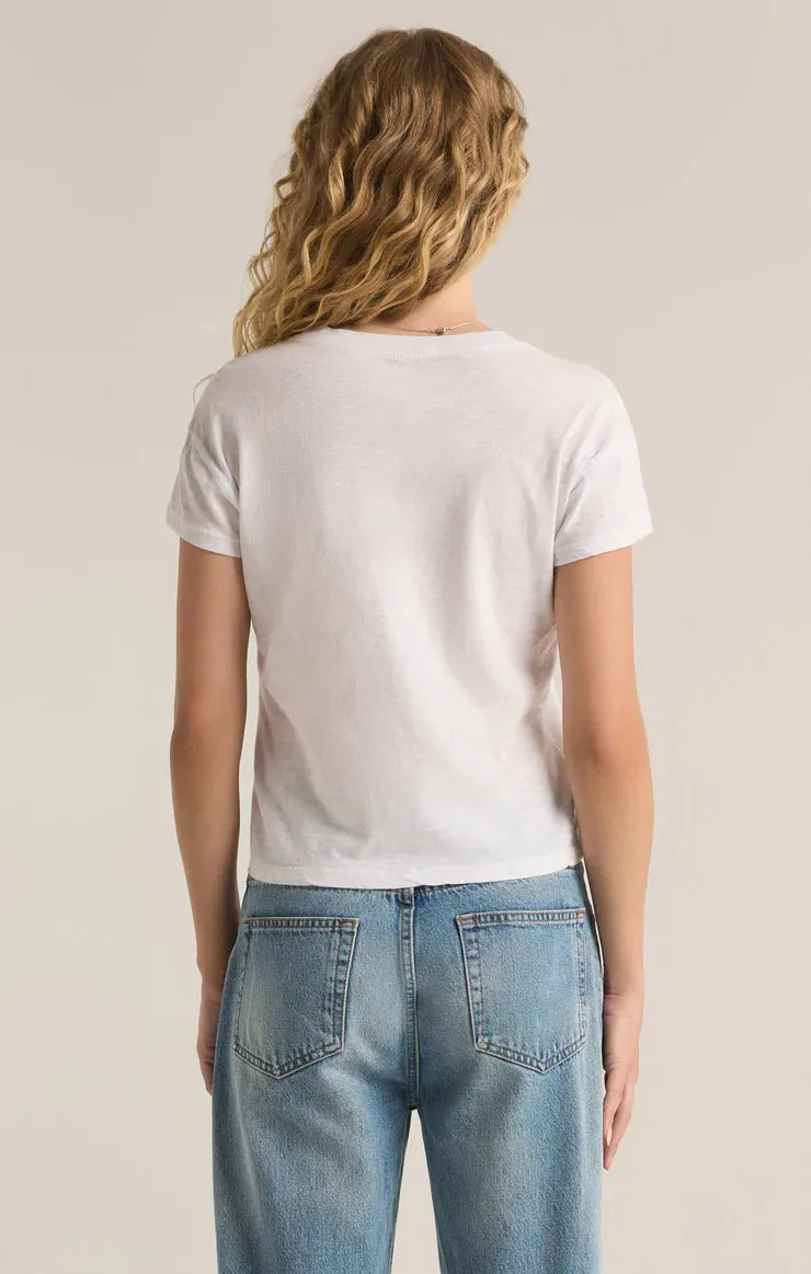 Modern Slub Tee I White
