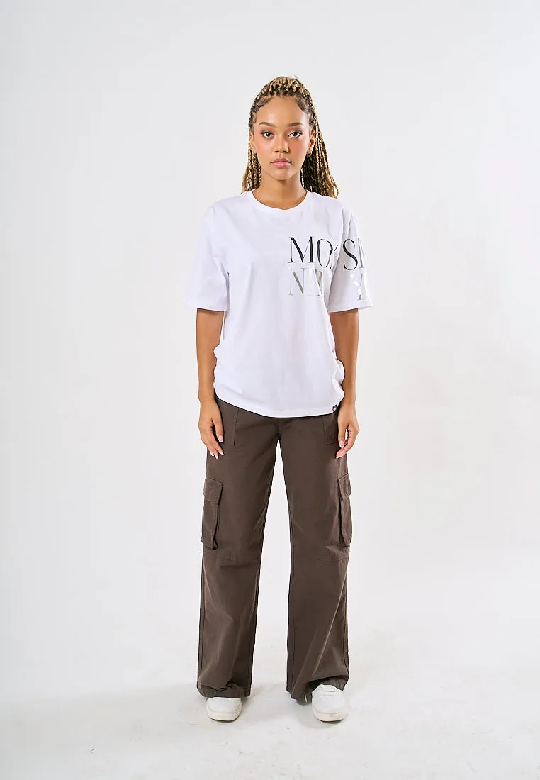 Mossimo Aira White Modern Fit Tee