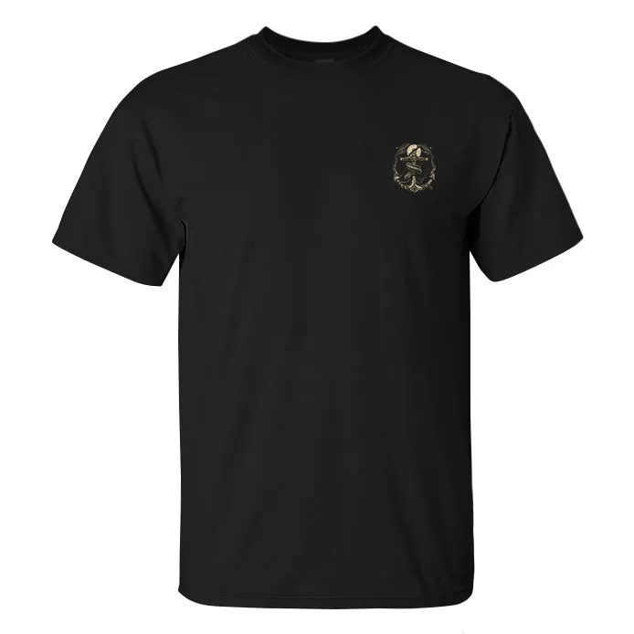 Nautical Artist Sailor Anchor Print Men's T-shirt